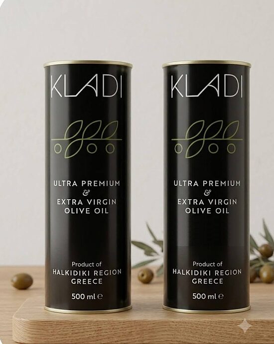 KLADI Extra Virgin olīveļļa 500ml bundžā