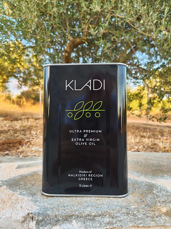 KLADI Extra Virgin olīveļļa 3l kannā