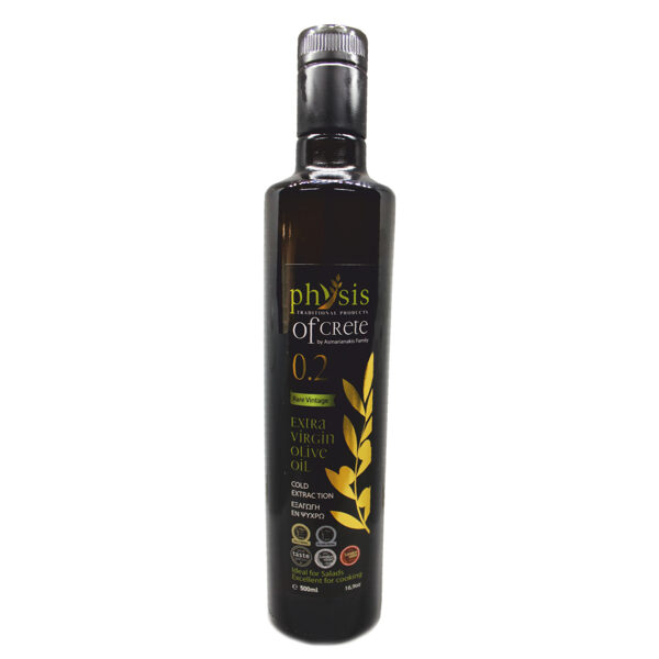 Physis of Crete 0.2 Extra Virgin olīveļļa 500ml pudelē