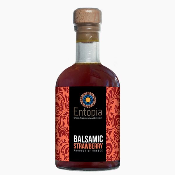 BALSAMIC GLAZE ar zemenēm 200ml