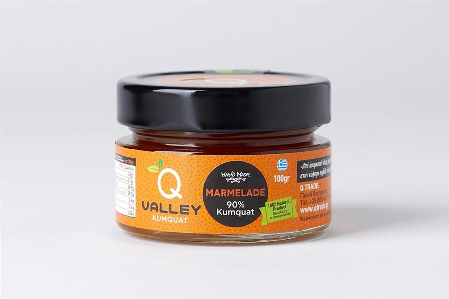 Q-VALLEY kumkvatu marmelāde 100gr