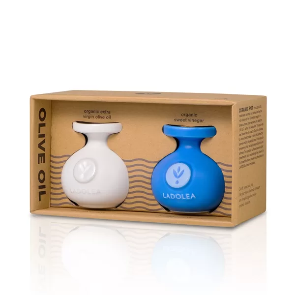 Organic Extra Virgin Olive Oil & Organic Balsamic Etiķis 80ml